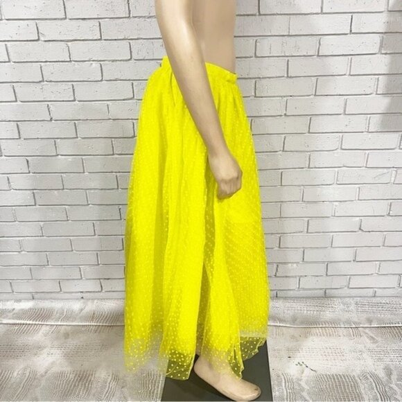J.Crew Collection limited-edition tulle midi skirt in polka dot - Size 6 - Picture 7 of 10